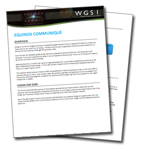 Equinox Communique WGSI Equinox Summit